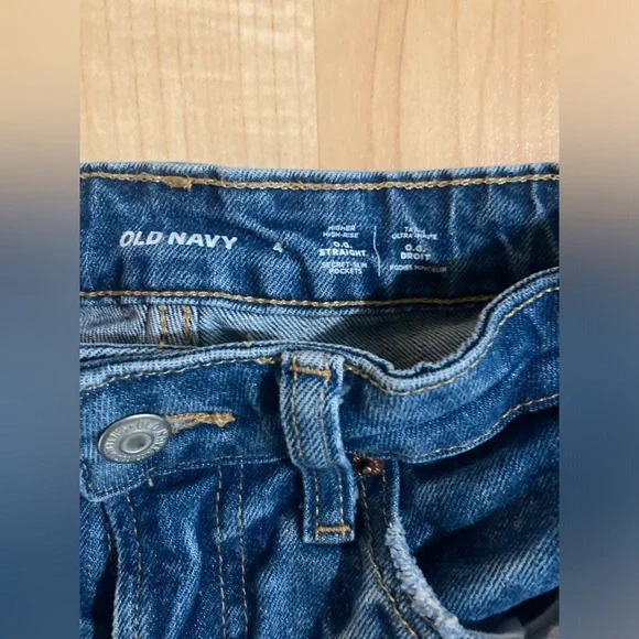 High Rise Straight Jeans - Picture 3 of 3